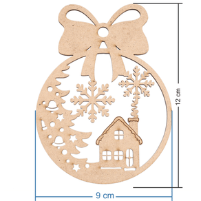 laco natalino medidas